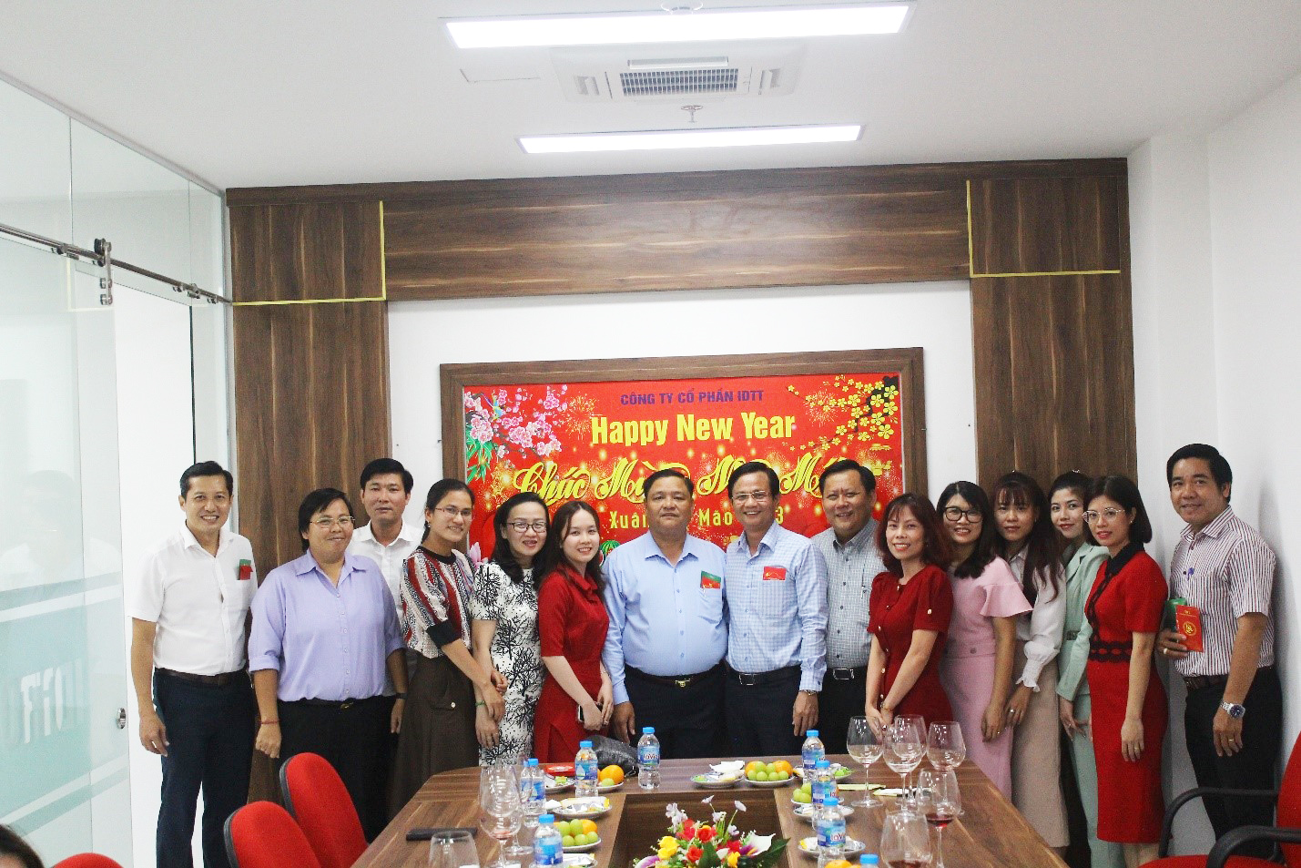 LÃNH ĐẠO TỈNH LONG AN ĐẾN THĂM, CHÚC TẾT XUÂN QUÝ MÃO 2023 BAN LÃNH ĐẠO VÀ CBCNV CÔNG TY CỔ PHẦN IDTT