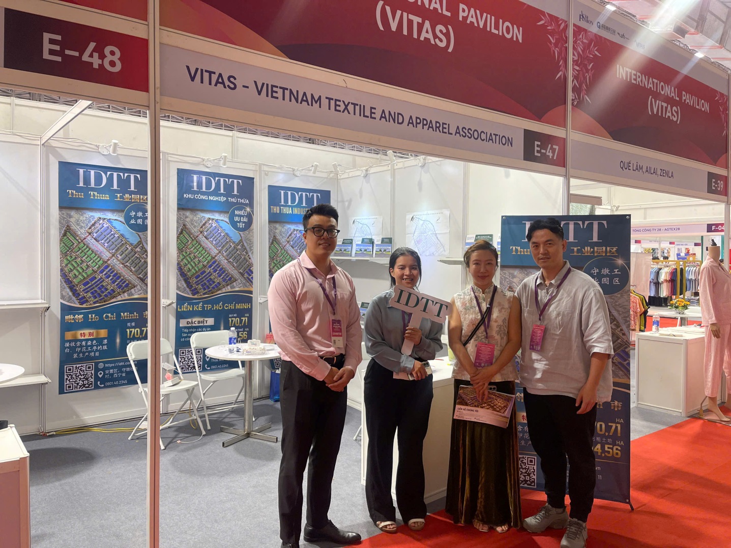 IDTT TRIỂN KHAI XÚC TIẾN ĐẦU TƯ TẠI TRIỂN LÃM ASIA FASHION VIETNAM SHOW 2025