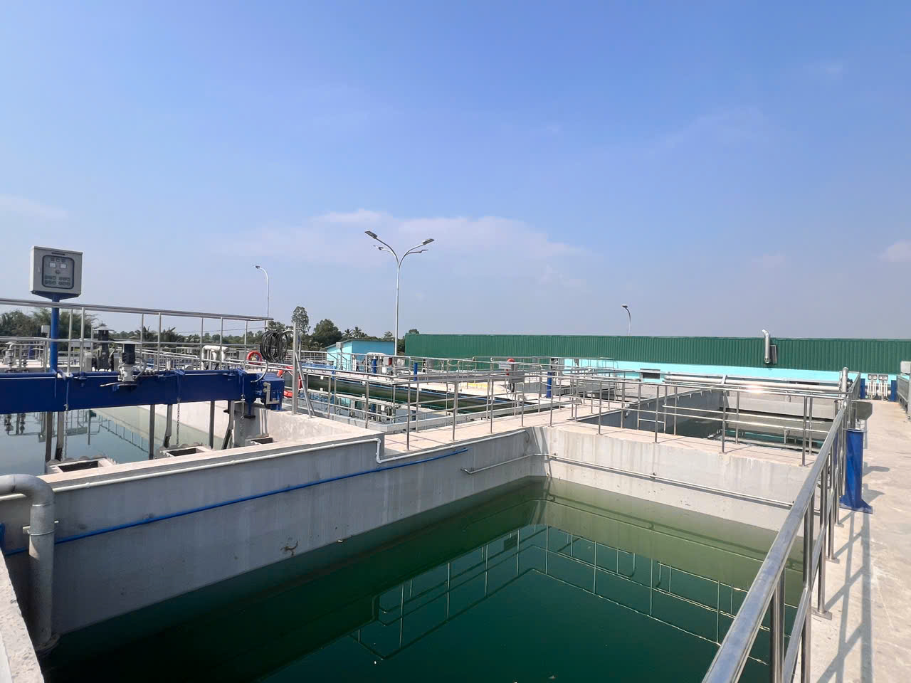 NGHIỆM THU, VẬN HÀNH CHẠY THỬ NHÀ MÁY XỬ LÝ NƯỚC THẢI GIAI ĐOẠN 1 – KHU CÔNG NGHIỆP THỦ THỪA